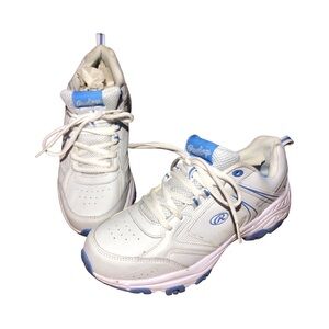 Rawlings Crosstown White and Blue Shoes